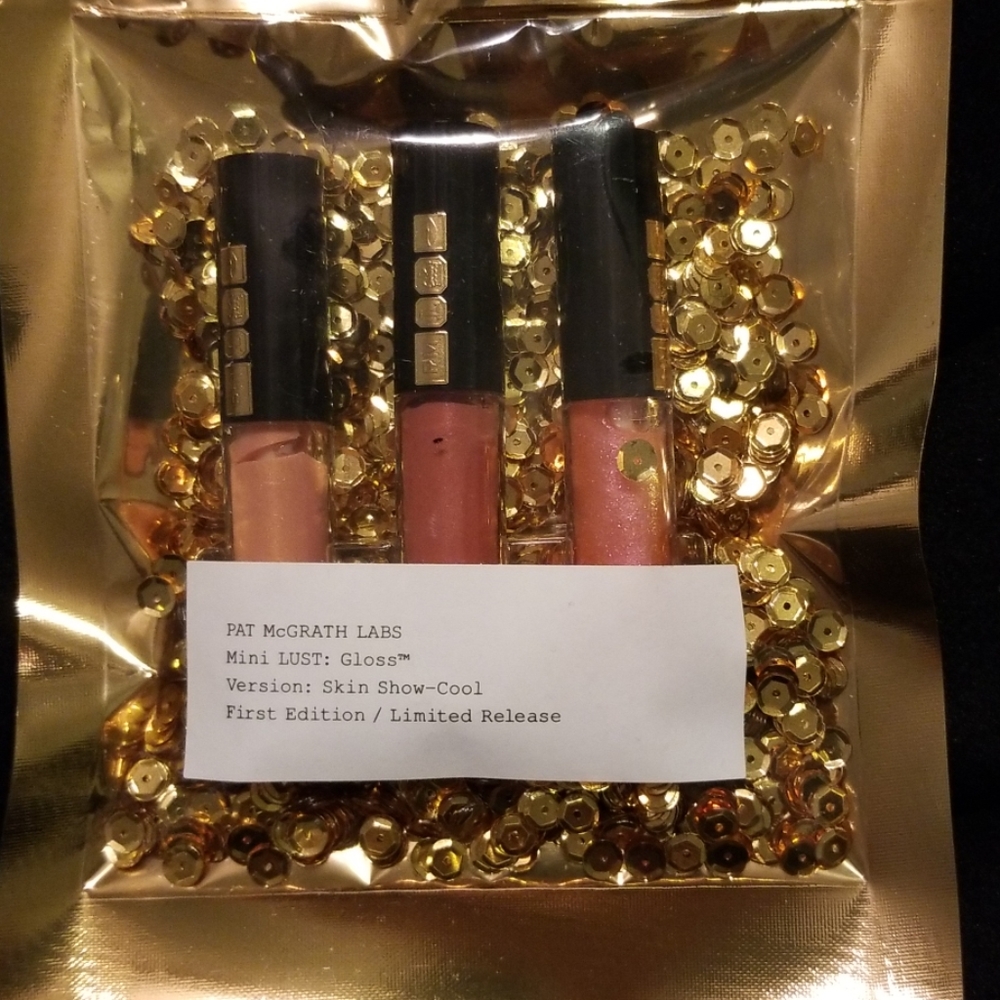 Pat McGrath Labs lip gloss trio